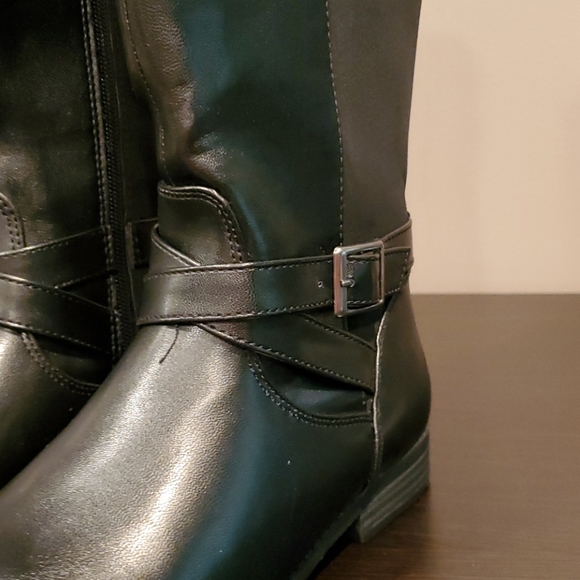 Arizona Jean Co Memory Foam Black Boots Samantha - Picture 10 of 10